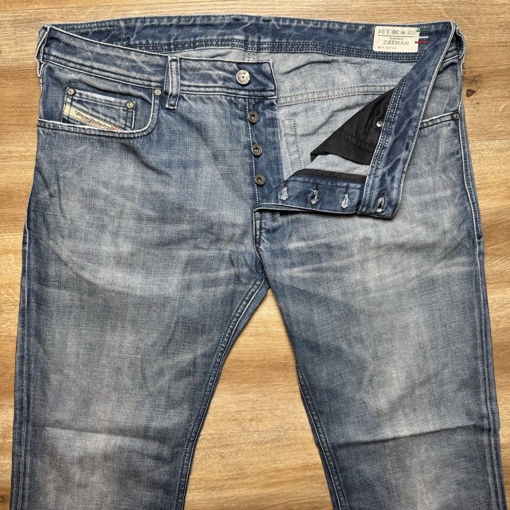 Diesel Blue Bootcut Jeans for Men